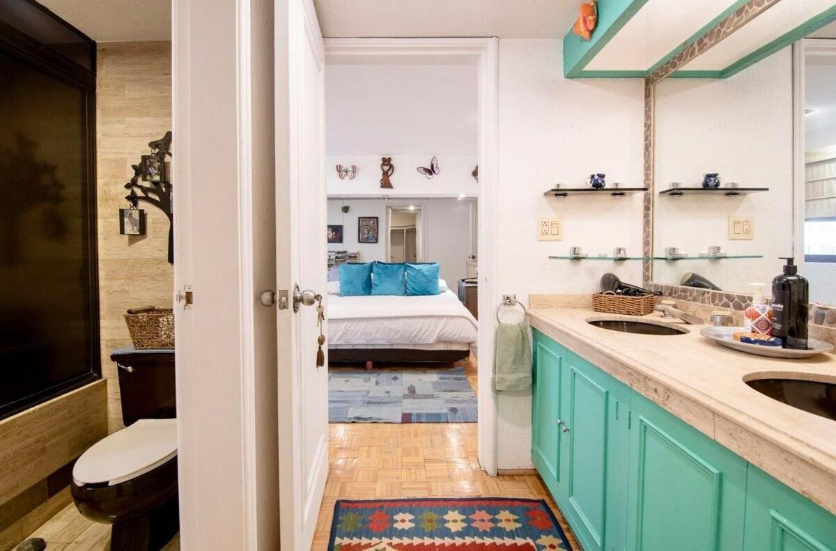 Eclectic Jungle: 4 Bedrooms In Beautifull Polanco メキシコシティ エクステリア 写真