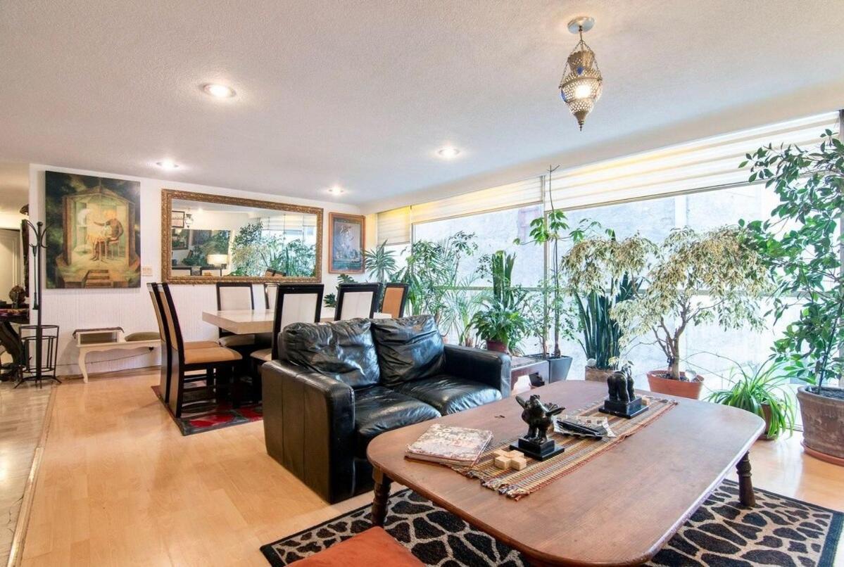 Eclectic Jungle: 4 Bedrooms In Beautifull Polanco メキシコシティ エクステリア 写真